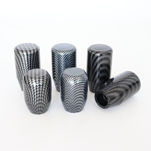Carbon Fiber Gear <b>Shift</b> <b>Knob</b> Universal Manual Transmission Ergonomic Car Auto Interior Accessory - Product Image 1