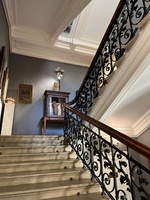 CBMmart Clôture en fer forgé Villa européenne Design moderne Beau motif Balustrade de balcon extérieure