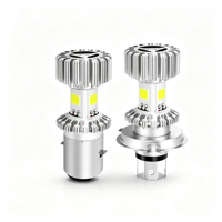 Ampoule de phare LED COB à 3 faces H7 6000K blanc, faisceau haut et bas, remplacement de phare de voiture