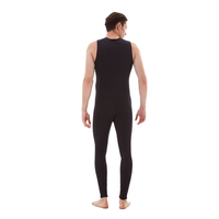 Personnalisé Hommes Sans Manches Longues Jambes 3mm Stretch Doux CR Néoprène 1-PC Yacht Plongée Surf Long John Combinaison