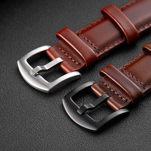 3mm linguetta 14/16/18/20/22/24/26mm orologio intelligente parte Pin cinturino in pelle metallo PVD Clasp - Product Image 1