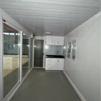 Maisons préfabriquées intégrées de luxe, simples et élégantes, conteneurs extensibles pour studios, appartements, cuisines, chambres et ateliers