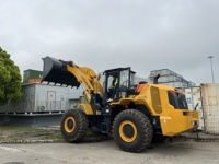 Chargeuse sur pneus 856H à prix d'usine, 5 points d'attelage, 6 tonnes, godet de 3,2 m³, haute performance, chargeuse robuste
