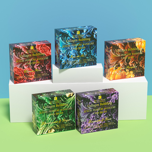 Deluxe Collagen Crystals Bubbling Eruption Spa Pedicure <strong>Kit</strong> 5-Step Exfoliation Rejuvenation Therapy Bulk Luxury Spa Pedicure <strong>Kit</strong> - Product Image 4