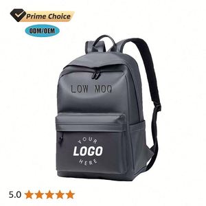 Sac à dos d'affaires unisexe en cuir Oxford imperméable pour ordinateur portable, avec chargement USB, en PU, pour l'extérieur, de luxe et personnalisé - Product Image 1