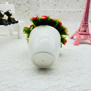 Herbe en plastique verte de bonsaï de jasmin artificiel d'intérieur résistant aux UV mise en pot pour le nouvel an Plante artificielle en pot - Product Image 4