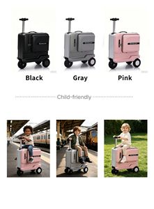 Regalo para Niños, <span class=keywords><strong>Maleta</strong></span> Eléctrica con Ruedas Future JOY de 20 Pulgadas, <span class=keywords><strong>Equipaje</strong></span> de <span class=keywords><strong>Mano</strong></span>, Personalizable de Fábrica OEM, Scooter, <span class=keywords><strong>Maleta</strong></span> Eléctrica - Product Image 5