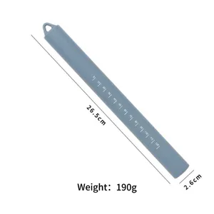 Rouler cuisine ustensiles de cuisson silicone acier inoxydable rouleau à pâtisserie