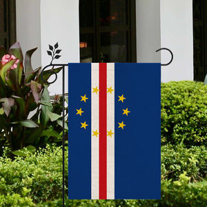 Bandera de <span class=keywords><strong>Cabo</strong></span> Verde Material de lino de alta calidad para exteriores 12*18 pulgadas Más estilos para elegir - Product Image 4