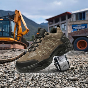 LUQUAN Vente en gros en usine de chaussures de sécurité anti-écrasement et rassurantes pour hommes, entreprise de câble de chantier ultra légère - Product Image 6