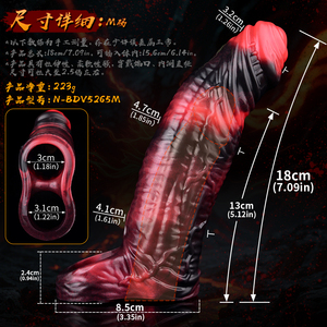 NNSX <span class=keywords><strong>Animal</strong></span> Silicona Vibrador Pene Manga Anillo para el pene, Anillo Vibrador para el pene, Extensor de pene para testículos del pene Estimulación del punto G - Product Image 6