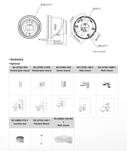 كاميرا شبكة IP جديدة أصلية من Hik بدقة 16 ميجابكسل طراز DS-2CD33167G3-LISUY/SL مع تقنية ColorVu3.0 وإضاءة ذكية هجينة ونظام AcuSense ودعم PoE وصوت ثنائي الاتجاه - Product Image 6