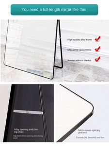 2025 Customizable Full-Length LED <b>Bracket</b> High-Definition Explosion-proof <b>Mirror</b> Modern Design Wall <b>Mount</b> Hotel Use <b>Decorative</b> - Product Image 4