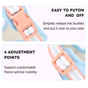 Arnés Prémium para Perro con Soporte para Bolsas de Excrementos Collar y Correa Acolchados Suaves para Mascotas Suministros Esenciales para Mascotas - Product Image 5