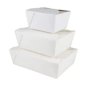 King Garden, одноразовая ламинированная полиэтиленовая крафт-бумага, коробка для еды на вынос, для фаст-фуда