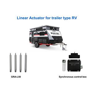 Actuador Lineal de Alta Velocidad 12V 24V para Elevador de Autocaravana, Elevador de Techo de RV, Sistemas de Elevación de Techo de Caravana, Accesorios para Autocaravana, Autocaravana Plegable - Product Image 5