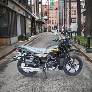 Xe máy off-road sẵn sàng taxi với kết cấu thép và động cơ làm mát bằng dầu phổ biến cho thị trường châu Phi - Product Image 1