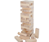 Juego de bloques de construcción torre de bloques gigantes y torre giratoria