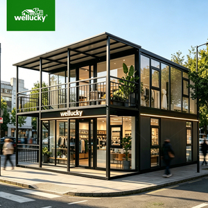 Casa Prefabricada Portátil Expandible WELLUCKY para <span class=keywords><strong>Alquiler</strong></span> en Airbnb, Casa Contenedor Expandible Completamente Amueblada con <span class=keywords><strong>Baño</strong></span> - Product Image 1
