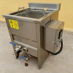 CE Automatic Potato Chips Snack Batch Fryer Machine Banana Chips Batch Frying Machine Line