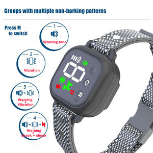 Bestseller neues Farbbild schirm automatisches Haustier Stop bellen Schock halsband Schock training Hunde halsband Hunde-Anti-Barking-Halsband - Product Image 3