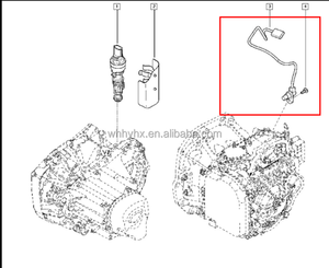 Capteurs de vitesse pour Citroën Peugeot 307 206 <span class=keywords><strong>406</strong></span> OEM 252929 2529.29 90469 7700100008 - Product Image 2