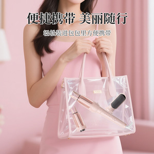 Rizador de Pelo Automático Multifuncional de 38 mm, Tres en Uno, Peine Alisador, Ajustes de Calor Regulables, Herramienta de Peinado - Product Image 2