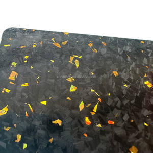 Xc कार्बन 3k कस्टम निर्माण जाली मिश्रित रंगीन कार्बन फाइबर शीट/काला नीला लाल पीले बैंगनी कार्बन फाइबर प्लेट - Product Image 5