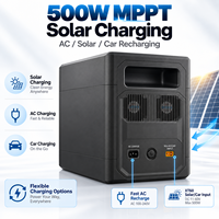 Générateur solaire portable 2000W, station d'alimentation 2016Wh, système de stockage d'énergie avec batterie LiFePO4 pour le camping, la maison et les situations d'urgence (OEM)