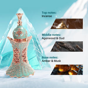 Perfume Árabe con Aroma a Rosas para Mujer, Estilo Gotero, de Larga Duración y Aroma Ligero, Éxito de Ventas en Comercio Exterior Transfronterizo - Product Image 2