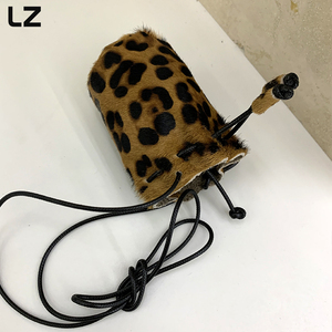 Bolso de Hombro Mini de Leopardo para Mujer, al por Mayor de Fábrica LZ, con Cordón de Cuero PU, Bolso Bandolera Pequeño, Monedero para <span class=keywords><strong>Chicas</strong></span> - Product Image 5