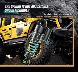 SG206MAX 2.4G RC Brushless 4WD Off-Road Truck 1/20 <span class=keywords><strong>Voiture</strong></span> de course et d'escalade à l'échelle réelle avec lumières colorées - Product Image 2