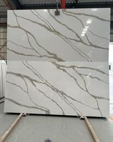 Dalle en pierre de quartz Calacatta Gold Ydstone, plan de travail de cuisine, dalles de quartz 3 cm pour plan de travail