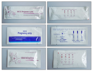 Bandelettes de <span class=keywords><strong>test</strong></span> de grossesse précoce HCG <span class=keywords><strong>urinaire</strong></span> – Détection précise à 99,5 % – Utilisation manuelle à domicile – Méthode à l'or colloïdal - Product Image 6