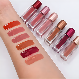 Lip Gloss Wholesale Bulk with Irregular Lid Vegan Lip Plumping Daily <b>Makeup</b> <b>Base</b> Custom Logo Packaging - Product Image 3