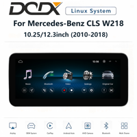 Autoradio pour Mercedes-Benz CLS W218 X218 NTG4.0/4.5/5.0 10.25"/12.3" avec système Linux, Android Auto et CarPlay sans fil