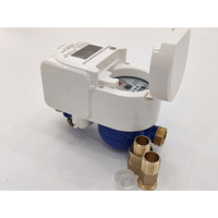 R400 Cold IP68 Plastic Wireless LoRaWAN Intelligent Mechanical Water Meter 1/2 STS DN15 IoT Reading Flow 2 Inch Mid Certified