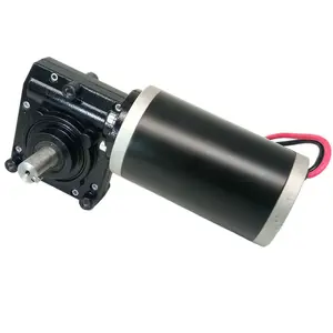 12v Worm Gear Motor 24V Dc Motor Dc High Torquet 100Kg 300Kg 500Kg 200W 12V Worm Gear Motor