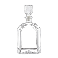 Bouteille de vin en verre personnalisée pour la tequila, tailles personnalisées (100 ml-1000 ml), bouchon à vis, bouchon en caoutchouc, couleur et forme personnalisées