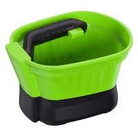 Épandeur de graines manuel Vertak 3,5 L, outil de jardinage, sans fil, fonctionne sur batterie, pour engrais et semences, avec poignée pliable