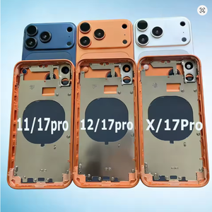 Coque arrière complète avec châssis intermédiaire pour réparation <span class=keywords><strong>iPhone</strong></span> – Pièces de rechange pour assemblage complet du boîtier - Product Image 6