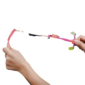 Slingshot lumineux avec flèches clignotantes, jouet d'extérieur en plastique pour enfants de 4 à 6 ans, unisexe, petit modèle à double flash - Product Image 4