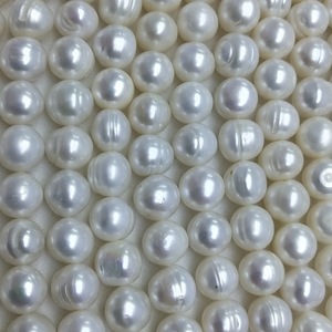 Large 11-12mm Non-Nuclear <b>Pearl</b> Necklace <b>Loose</b> Semi-Finished Jewelry for Clothing Can Be Enlarged or Perforated - Product Image 1