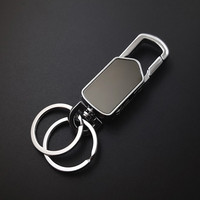 Porte-clés créatif en métal, gyroscope anti-stress, couteau de facteur avec gravure, cadeau