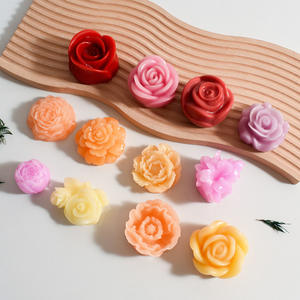 <span class=keywords><strong>Moule</strong></span> en silicone 3D DIY pour roses en résine époxy, bougies d'aromathérapie, moules en résine pour roses en gros pour artisanat - Product Image 2