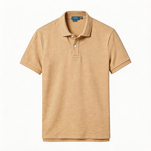 Camiseta de Alta Calidad con Bordado, Camiseta Polo de Manga Corta para Hombre, Cuello Camisero con Estampado, Cuello Alto para Hombre - Product Image 2