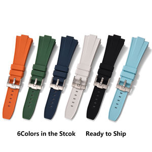 JUELONG Bracelet de montre <span class=keywords><strong>PRX</strong></span> en caoutchouc de silicone liquide à double dégagement rapide texturé de 12mm pour <span class=keywords><strong>PRX</strong></span> <span class=keywords><strong>80</strong></span> 40mm - Product Image 4