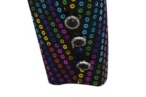 Nanchang Xihui-<span class=keywords><strong>traje</strong></span> de <span class=keywords><strong>lentejuelas</strong></span> para hombre, <span class=keywords><strong>traje</strong></span> de noche para espectáculo, ropa Formal de negocios, Blazer - Product Image 5