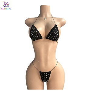 ELITES SS30 <span class=keywords><strong>Bikini</strong></span> con Grandi Strass Personalizzabile all'Ingrosso Lussuoso Sexy <span class=keywords><strong>Bikini</strong></span> con Strass per Ragazze - Product Image 4