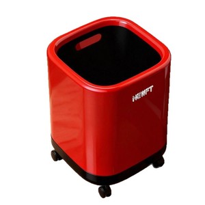 Newpt <b>Square</b> Trash Can Lidless Open Top For Home Bedroom Bathroom Waste <b>Bin</b> - Product Image 3